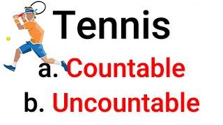 English Grammar Quiz: Countable Noun vs Uncountable Noun Test |English MasterClass|