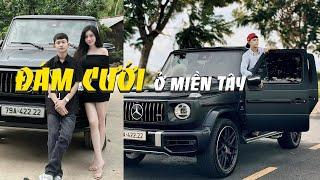 Hoàng Tú với G63 AMG vượt phà, vượt cầu đi đám cưới miền Tây