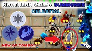 NORTHERN VALE + SUMMONER + CELESTIAL NEW META SYNERGY BUILD - MAGIC CHESS - Mobile Legends Bang Bang