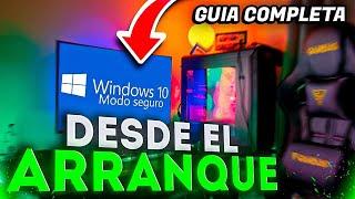  Windows 10  COMO ENTRAR al MODO SEGURO de WINDOWS 10  Desde el arranque GUIA COMPLETA