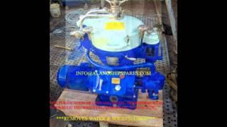 Used and reconditioned Alfa Laval oil purifier, industrial centrifuge, oil separator MAB-103,MAB-204