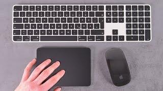 2022/23 Apple Magic Keyboard, Trackpad & Mouse in Schwarz - Ausführliches Review + Unboxing