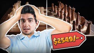 I BOUGHT THE MOST EXPENSIVE CHESS BOARD ON LIVE STREAM