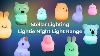 Our Soft Night Lights are perfect for your children's bedrooms!