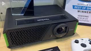 InfoComm 2023: ViewSonic Unveils the X2-4K, a 4K@60, 240Hz LED Projector for Xbox Gaming