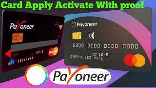 How to apply payoneer card | Activate payoneer card | payoneer card benefits