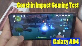 Samsung Galaxy A04: Genshin Impact Gaming Test | 4GB RAM