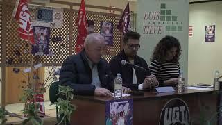 Ángel Tomé (Sro. Xeral de UGT Lugo) intervén no Acto do Día Internacional da Muller Traballadora