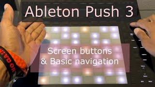 Ableton Push 3 Screen Buttons   Stop Mute & Solo