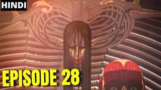 Attack on Titan Season 4 Episode 28 Explained In Hindi | The Rumbling