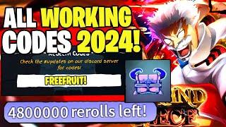 *NEW* ALL WORKING CODES FOR GRAND PIECE ONLINE IN 2024! ROBLOX GRAND PIECE ONLINE CODES