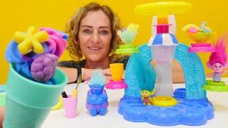 Play-Doh Videos mit Nicole - 4 Folgen am Stück - Spielzeugvideos für Kinder