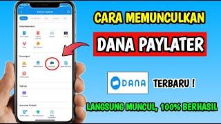 Cara Memunculkan Dana Paylater | Dana Paylater Tidak Muncul