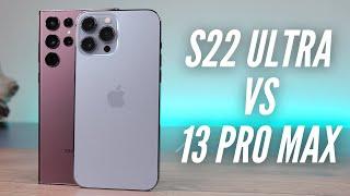 Galaxy S22 Ultra vs iPhone 13 Pro Max: The Greats Fight!