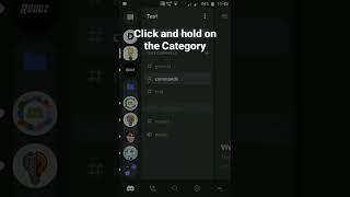 How to Unmute a Category in your Discord Server #roduz #discord