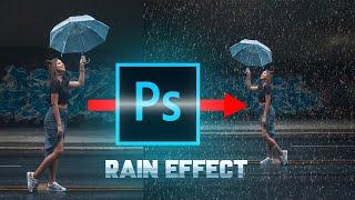 Rain Effect In Photoshop 2023 : How To Make Rain Effect In Photoshop