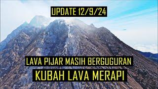 NGERI!! LAVA PIJAR MASIH BERGUGURAN | UPDATE MERAPI 12 SEPTEMBER 2024