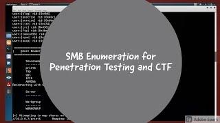 SMB Enumeration for Penetration testing and CTF