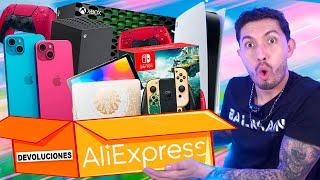 COMPRÉ LA CAJA MISTERIOSA MAS BARATA DE ALIEXPRESS... GANÉ UN IPHONE 15 PRO MAX?