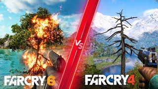Far Cry 6 vs Far Cry 4 - Direct Comparison! Attention to Detail & Graphics! PC ULTRA 4K