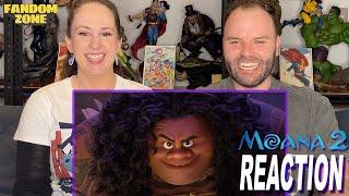 MOANA 2 Official Trailer Reaction | D23