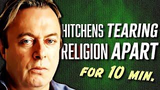 10 Minutes of Religion being DESTROYED by Christopher Hitchens