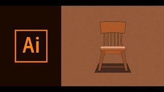 Chair | Adobe Illustrator | Speed Art