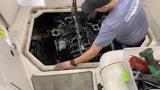 Boat Engine Removal Timelapse