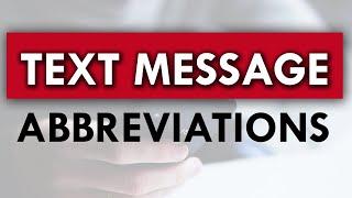 OMG, LOL, and CUL: Understanding Common Texting Abbreviations