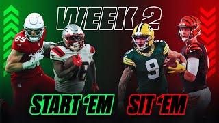 Week 2 Start 'Em, Sit 'Em: Set A Winning Fantasy Lineup!