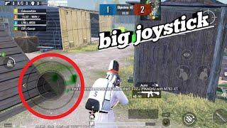 big joystick tdm gameplay | bigger joystick advantage pubg mobile let's see