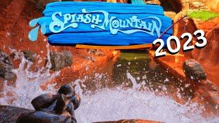 [2023] Splash Mountain - FRONT ROW POV - 4K 60FPS | Magic Kingdom, Florida | Log Flume ride