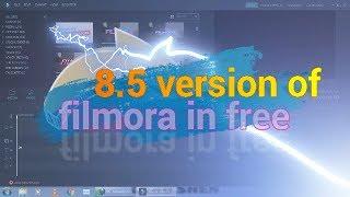 How to download Filmora 8.5 latest effects pack in free!