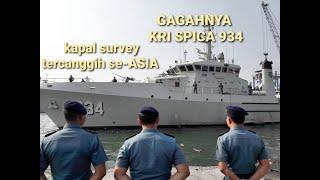 KRI SPICA(934) KAPAL SURVEY BAWAH LAUT TERCANGGIH DAN TERMODERN SE-ASIA