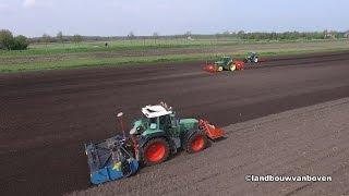 Aardappels poten - Akkerbouwbedrijf Drent