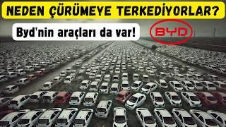 Çin'de Yüz Binlerce Elektrikli Otomobil Neden Çürümeye Terk Ediliyor?