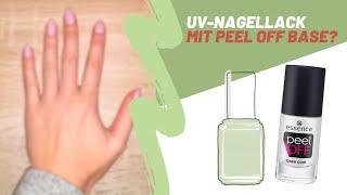 PEEL-OFF Base Coat mit UV-Nagellack kombinieren? | Alltagslook| Youtube-Tutorial | Essence & Neonail