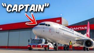 I Virtually Shared A Boeing B737 Cockpit On VATSIM... We *ALMOST*  Crashed!