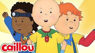Caillou and The Super Friends | Caillou's New Adventures | Season 3: Episode 7