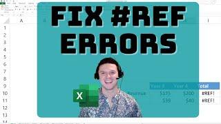 How to fix the #REF error in Excel