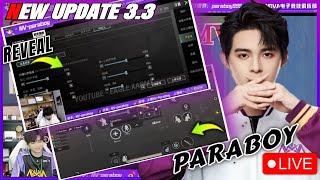 UPDATE 3.3 | PARABOY SENSITIVITY | PARABOY SENSITIVITY CODE | PARABOY CONTROL CODE