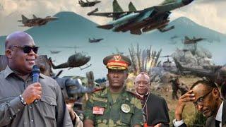 PANIQUE GÉNÉRAL AVION ATTAQUÉ À KANANGA FATSHI BLOQUE L'UNION EUROPÉENNE AMBONGO EN LARME