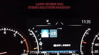 Toyota land cruiser lc300 2022 speedometer language change