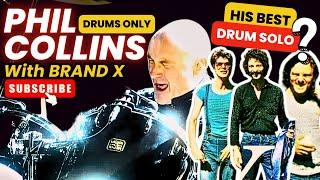 Phil Collins : his 2 rare Great drum solos (with Brand X in 1979)