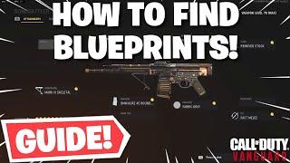 Vanguard - How To Find And Equip Weapon Blueprints