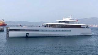 VENUS Steve Job’s Family Mega Yacht in Gibraltar (UK)