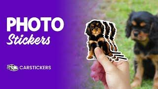 Custom Photo Stickers - turn your pictures into stickers
