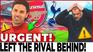 URGENT! JUST HAPPENED! ARSENAL AHEAD OF SPURS! Arsenal News