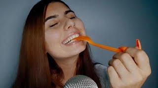 ASMR SENİ YİYORUM II EATİNG YOU ASMR |SPIT PAINTING VE AĞIZ SESLERİ| 