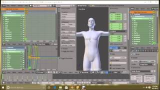 DAZ studio skeleton to EF-12 (1st Test)